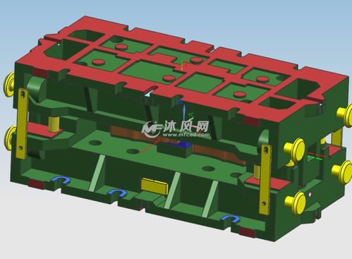 福田汽车连接加强板钣金冲压模具设计与图档解析